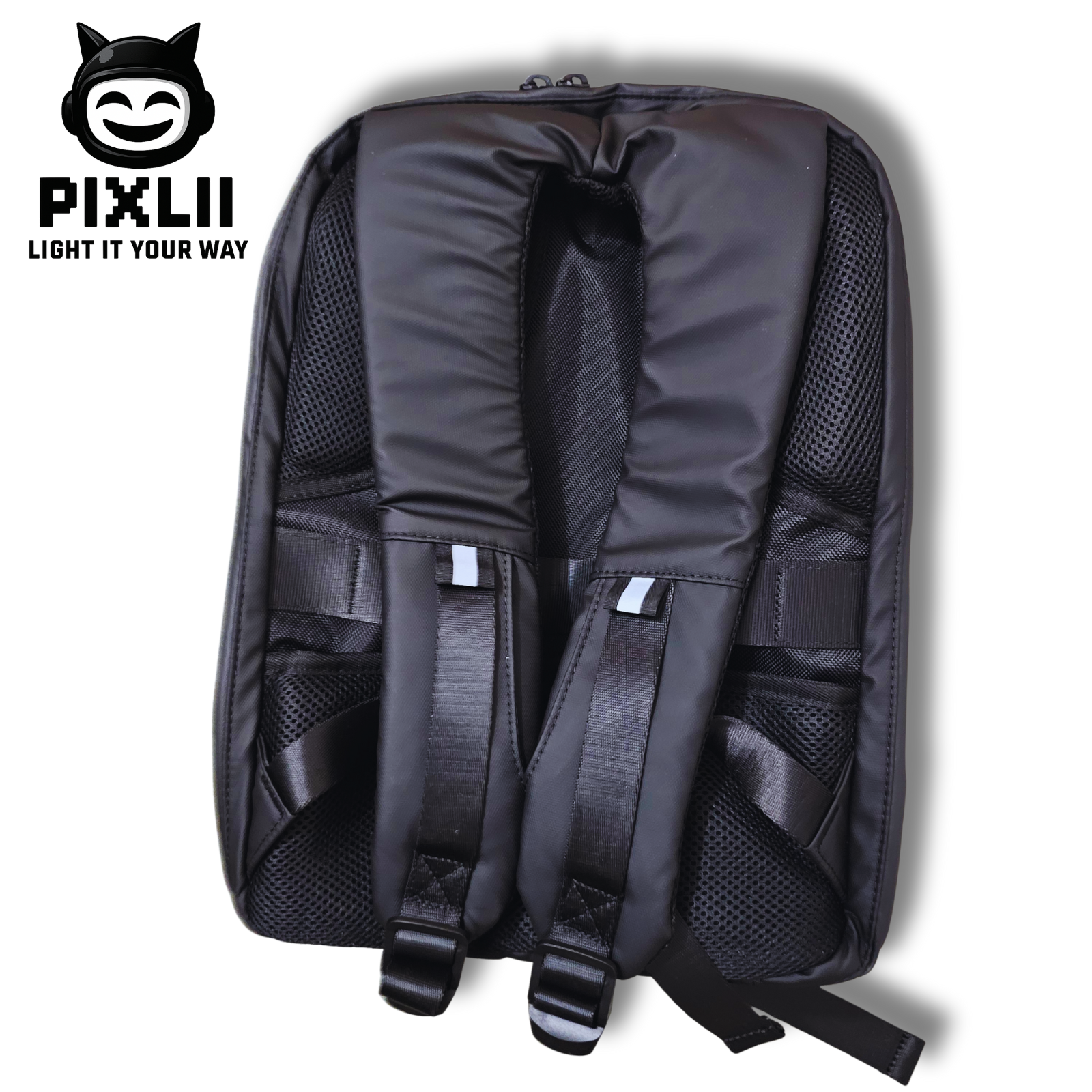 pixlii-led-HD-backpack-motorrad-rucksack-motorcycle-hohequalitat-highqualidy-waterproof-wasserdicht-t3hd-black-back-spectra