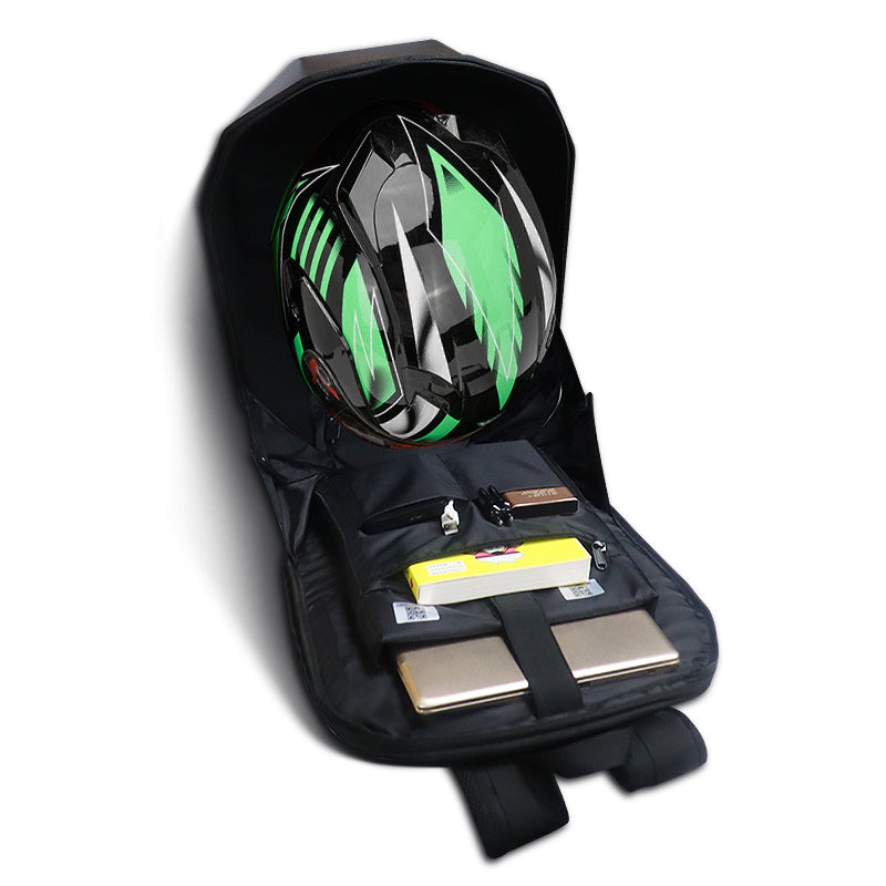 pixlii-led-backpack-motorrad-rucksack-motorcycle-waterproof-wasserdicht-ironman-black-helm