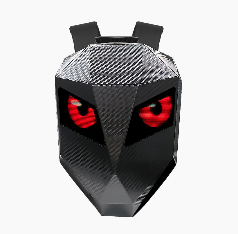 pixlii-led-backpack-motorrad-rucksack-motorcycle-waterproof-wasserdicht-ironman-carbon_rote-augen
