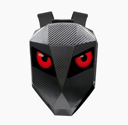 pixlii-led-backpack-motorrad-rucksack-motorcycle-waterproof-wasserdicht-ironman-carbon_rote-augen