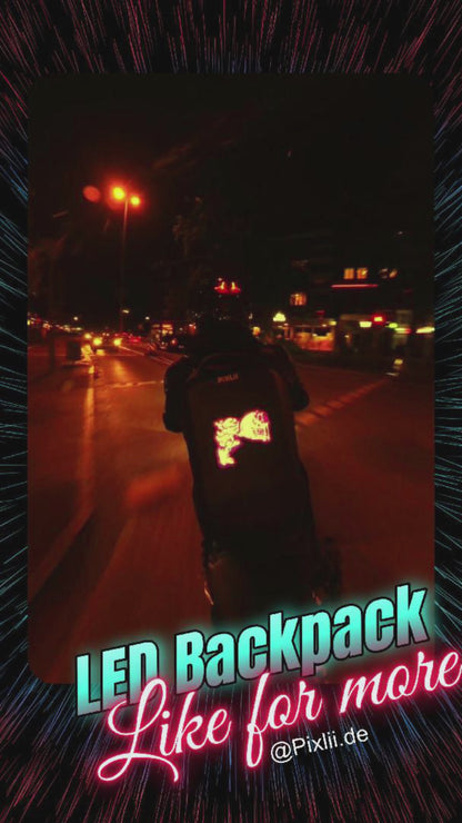 pixlii-led-HD-backpack-motorrad-rucksack-motorcycle-hohequalitat-highqualidy-waterproof-wasserdicht-t3hd-spectra-fahren-video