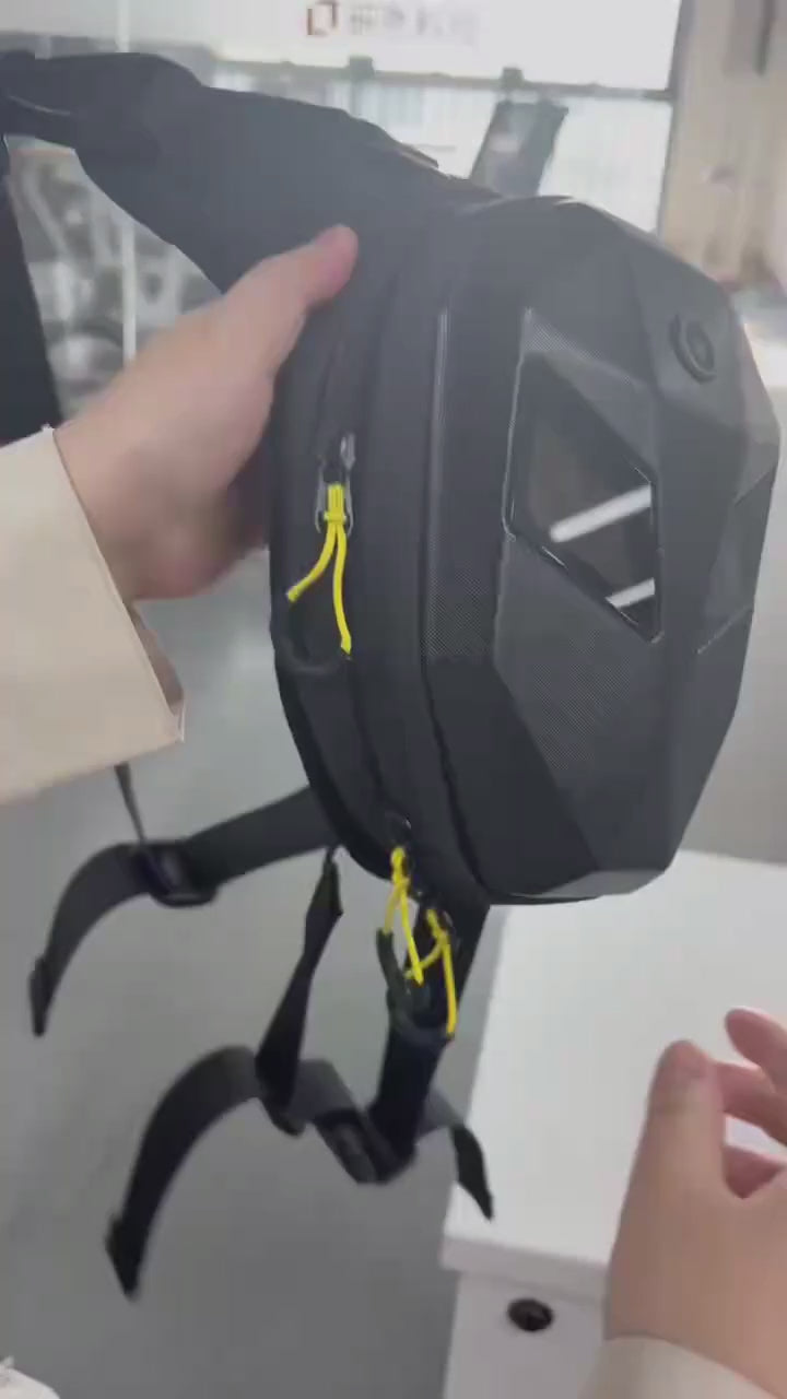 Pixlii-apex-core-smart-beintasche-motorrad-led-bag-oberschenkel-staufach-video
