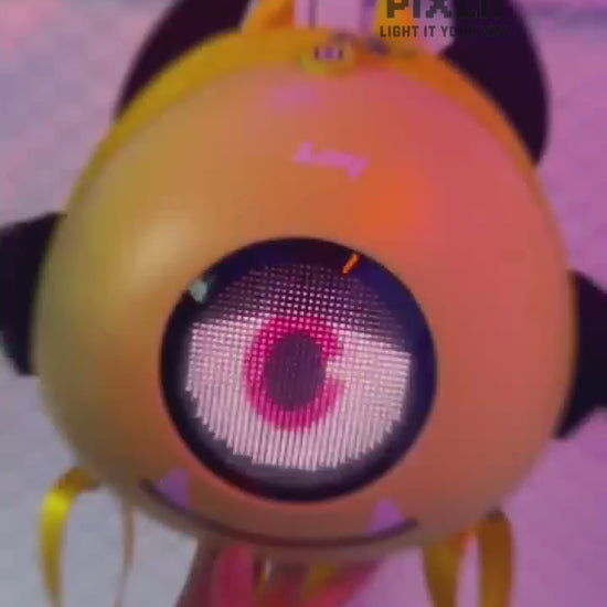 Pixlii-angel-eye-led-smart-rucksack-backpack-kind-auge-cool-sicher-video